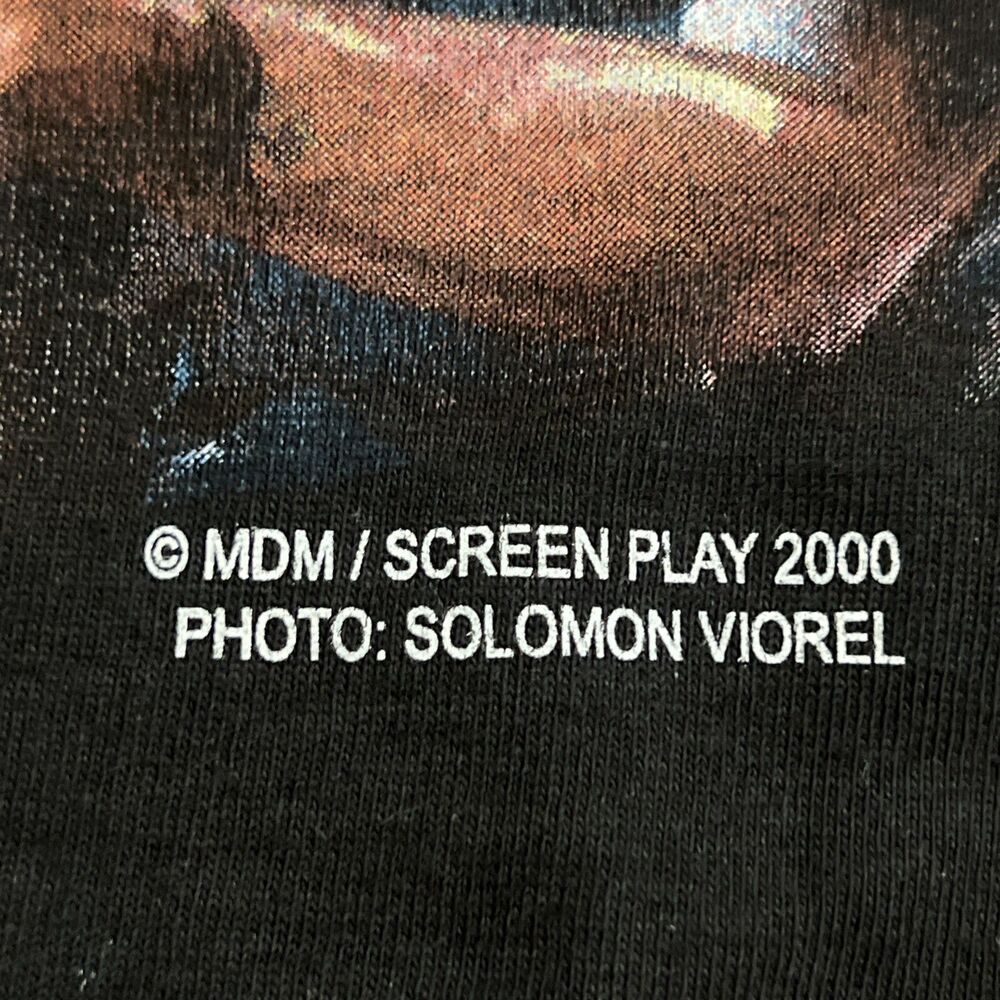 Vintage 2000 Merle Haggard Living Legend Black T-Shirt USA - Men’s 3XL - Picture 3 of 8